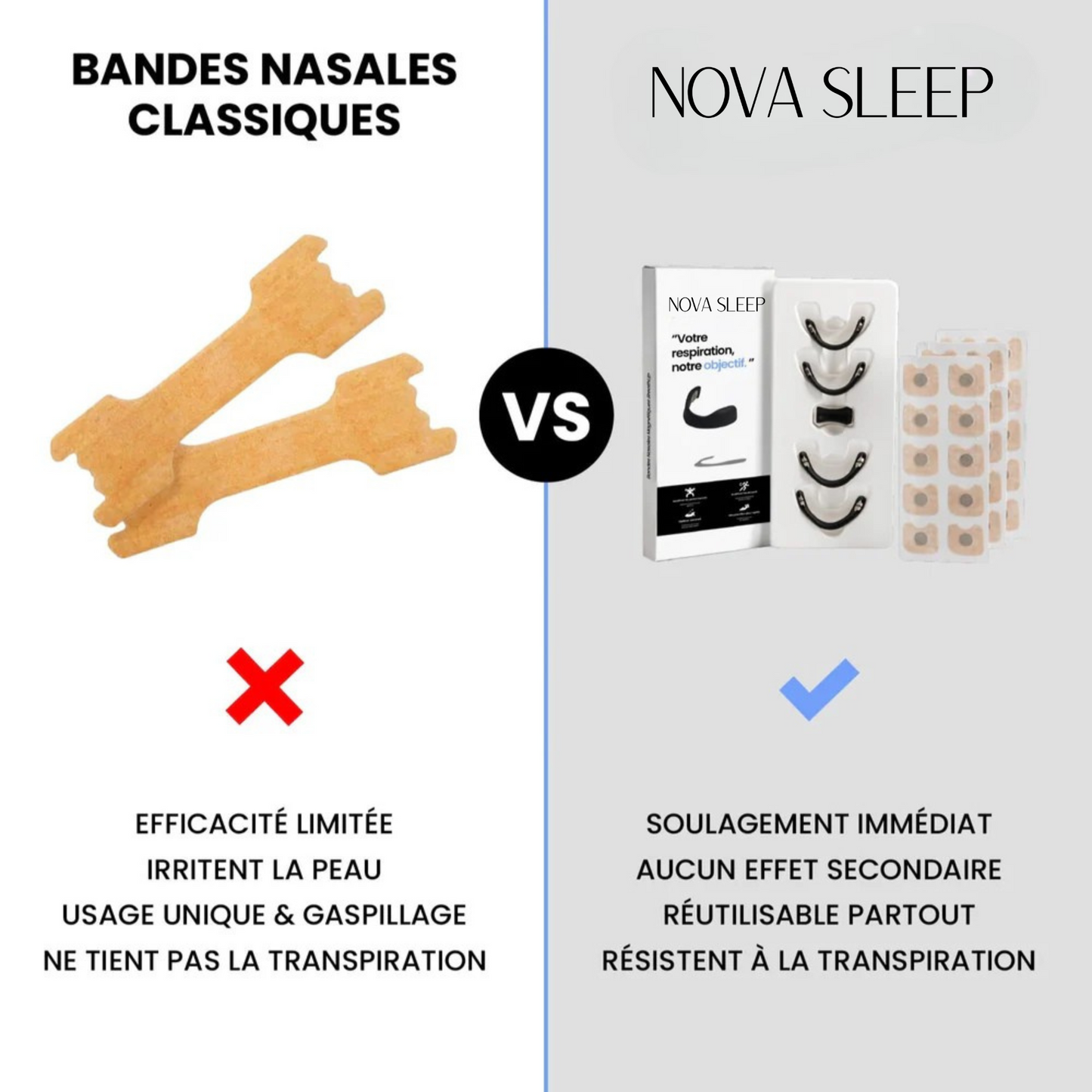 NovaRest - Bande nasale magnétique