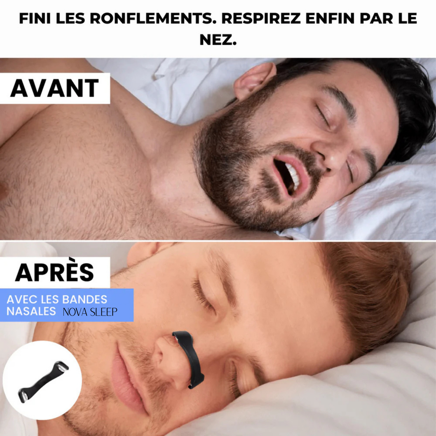 NovaRest - Bande nasale magnétique